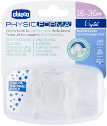 CHICCO Physio Luxe cumi Physio Luxe teljesen szilikon 16-36m kristály, 2 db