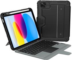 Nillkin Bumper Combo tok billentűzettel Angol nyelvű (Világítós Verzió) iPad 10.9 2022 fekete tok