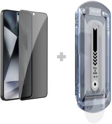 Nillkin 0.25mm Guardian 2.5D üvegfólia Samsung Galaxy S25-höz fekete (applikátorral)