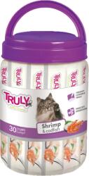 Truly Recompense cremoase pentru pisici, Truly, creveti si cod, 420g, 30 bucati (WP11385)