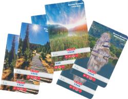 Herlitz Caiet A4, 60 file, dictando, colturi rotunjite, Discover Romania, 5 buc/set Herlitz PCKHZ9487870