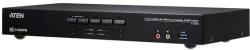 ATEN KVMP Switch USB 3.2 Gen1, 4K HDMI, Dual Display, 4 port - CS1844 (CS1844-AT-G) - bbmarket
