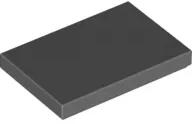 LEGO® 26603c85 - LEGO sötétszürke csempe 2 x 3 méretű (26603c85)