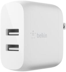 Belkin Dual USB-A - Fehér (WCB002VFWH)