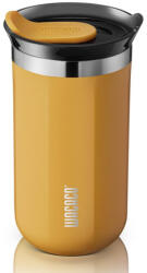 Wacaco Pahar termo Wacaco Octaroma Lungo Amber Yellow, 300ml, Izolat în vid, Pereți dubli, fără BPA, Yellow (Octaroma Lungo - Amber Yellow)