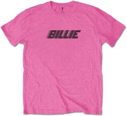 Billie Eilish Ing Racer Logo & Blohsh Unisex Pink M (BILLIETS07MP02)