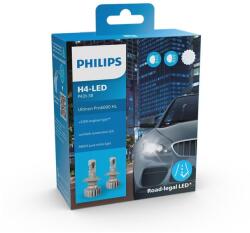 Philips 11342U6000X2 - 2 db Ultinon Pro6000 H4 LED autóizzó PX426d/18W/12V Phil-11342U6000X2 (P6289)