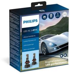 Philips 11362U91X2 2x LED autóizzó Ultinon 9100 H11 PGJ19-2 13, 2W 12/24V Phil-11362U91X2 (P6295)