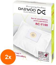 Daewoo Set 2 x 5 Saci Aspirator Daewoo, Compatibili cu Seriile de Aspiratoare RC-L381, 230R, 220R + 2 filtre (RAM-2xMRV-RC-Y100)