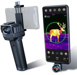 Thermal Master T2 Max hőkamerás monokulár és hőkamera mobilhoz 512x384, 1450m, Android (T2 Max with handle android)