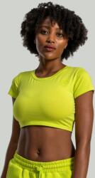 GymBeam Essential női crop top Chartreuse - STRIX L