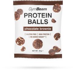 GymBeam Protein Balls 10 x 45 g csokoládé brownie