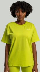 GymBeam Lunar Oversized női póló Chartreuse - STRIX S