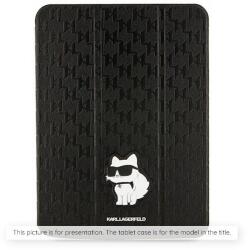 KARL LAGERFELD Tok iPad Pro 13 (2024) készülékhez - Karl Lagerfeld Saffiano mágneses Karl & Choupette (KLFC13PM24SAKCK) - fekete (KF2345734)