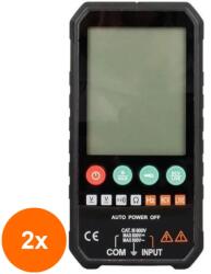 Mastfuyi Set 2 x Multimetru Digital FY107A, Mastfuyi (TIV-2xMULTIM-FY107A-MSY)
