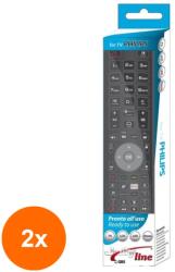 Jolly Line Set 2 x Telecomanda Universala TV LCD PhilIPs Jolly (TIV-2xRC-UNIV-PHILIPS-JOLLY)