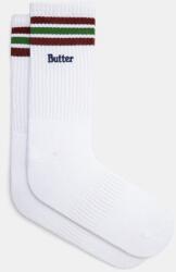 Butter Goods sosete Stripe Socks barbati, culoarea alb, BG243912 9BYH-LGM05F_00X (BG243912)