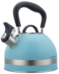 Kinghoff teáskanna, sípszóval - 1.8L - kék (KH-1857)