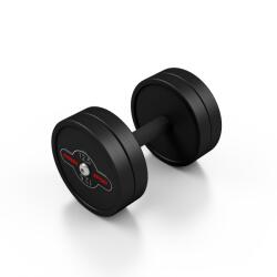 Marbo Gumírozott acélsúlyzó 12.5 kg matt fekete - Marbo Sport