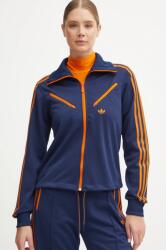 Adidas bluza Montreal Tracktop femei, culoarea albastru marin, cu imprimeu, JL9630 9BYH-BLD0PI_59X (JL9630)