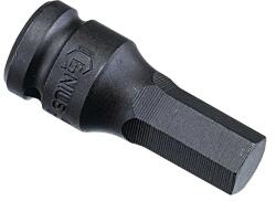 Genius Tools 446022 1/2"-os gépi dugókulcs fej, imbusz, rövid, 22 mm (446022)