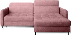 Eltap Gomsi sarokkanapé, Rózsaszín, jobbos, Touch 24