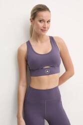 adidas by Stella McCartney sutien sport TrueStrenght culoarea violet, neted, IW6374 9BYH-BID1EY_48X (IW6374)