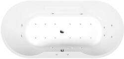 Sapho POLYSAN IO kád, 180x85x49cm, Active Hydro-Air, króm (16611.2010) (16611.2010)