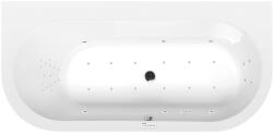Sapho POLYSAN ASTRA B kád, 165x75x48cm, Highline Hydro-Air, króm (32611.6010) (32611.6010)