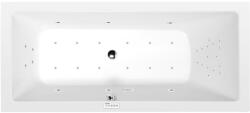 Sapho POLYSAN MIMOA akril kád, 170x80x39cm, fehér, Highline Hydro-Air, króm (71713.6010) (71713.6010)