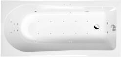 Sapho POLYSAN LISA kád, 160x70x47cm, Attraction Hydro-Air, króm (86111.4010) (86111.4010)