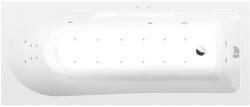 Sapho POLYSAN LISA kád, 170x70x47cm, Attraction Hydro-Air, króm (87111.4010) (87111.4010)