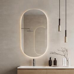 MARMY MOON tükör 50x100 (LED 6000K, körbe hangulatvilágítás) 90 11 88 50 10 01 (90 11 88 50 10 01) - szaniteresklimacenter