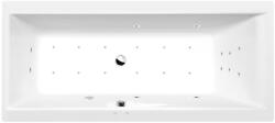 Sapho POLYSAN CLEO kád, 180x80x48cm, Attraction Hydro-Air, króm (95611.4010) (95611.4010)