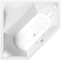 Sapho POLYSAN FLOSS sarokkád, 145x145x50cm, Active Hydro-Air, króm (98611.2010) (98611.2010)