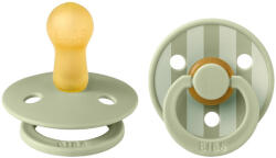 BIBS Studio Pin Colour cumi szett (2 db) - Zsálya (6-18 hónap)