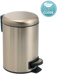 SAPHO Gedy fürdőszobai kiegészítők - Hulladékgyűjtő 5 L, Soft Close, matt arany 330987 (330987)