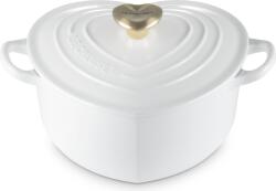 Le Creuset Tavă pentru gătit și copt Tradition Collection inimă 20 cm albă (21401200101454)