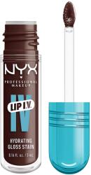 NYX Cosmetics Lip IV Hydrating Gloss Stain - Mocha Me Wet 5 ml