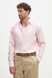 HUGO BOSS ing férfi, galléros, rózsaszín, regular, 50489830 - rózsaszín 39
