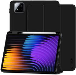  Tablettok XIAOMI PAD 7 / PAD 7 PRO (11, 2 coll) - fekete smart case tablet tok, ceruza tartóval