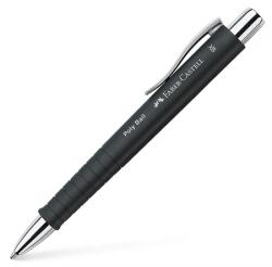 Faber-Castell Golyóstoll Faber-Castell Poly Ball fekete színű test, írásszín kék, vonalvastagság: XB