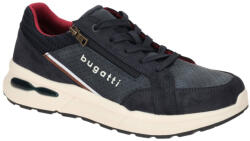 Bugatti férfi sneaker fűzős cipzáras kék mix félcipő 321-ASL01-5500-4100 07499