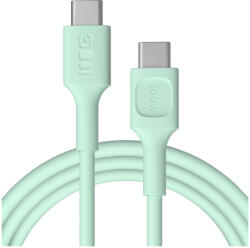Green Cell USB-C kábel 2m 100W Green Cell PowerFlex gyors töltés PD menta zöld KABGC100PF200MG (KABGC100PF200MG)