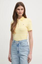 Tommy Hilfiger poló női, WW0WW43225 - sárga M