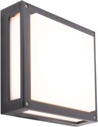 Norlys Nordland grafit-fehér LED kültéri fali lámpa/LED kültéri mennyezeti lámpa (NO-5016GR) LED 1 izzós IP65 (5016GR)