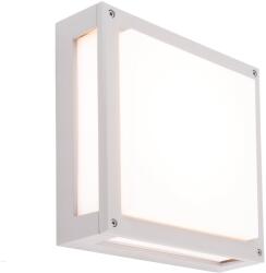 Norlys Nordland matt króm-fehér LED kültéri fali lámpa/LED kültéri mennyezeti lámpa (NO-5017AL) LED 1 izzós IP65 (5017AL)