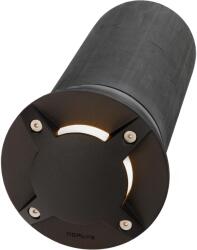 Norlys Rena Cover fekete talajba építhető LED kültéri lámpa (NO-1650BL) GU10 1 izzós IP68 (1650BL)