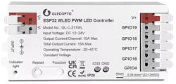 Gledopto GL-C-211WL okos WLED PWM LED szalag vezérlés analóg LED szalagokhoz (egyszínű, CCT, RGB, RGBW, RGB CCT) (GLE-REL-C211WL)