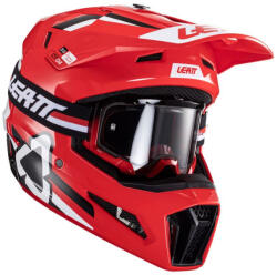 Leatt GPX 3.5 red bukósisak, ajándék Velocity 4.5 szemüveggel (1024060443)